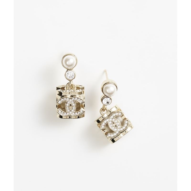 Ch*el earrings